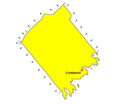 Map - Queens County, Nova Scotia