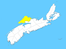 Small Map - Nova Scotia